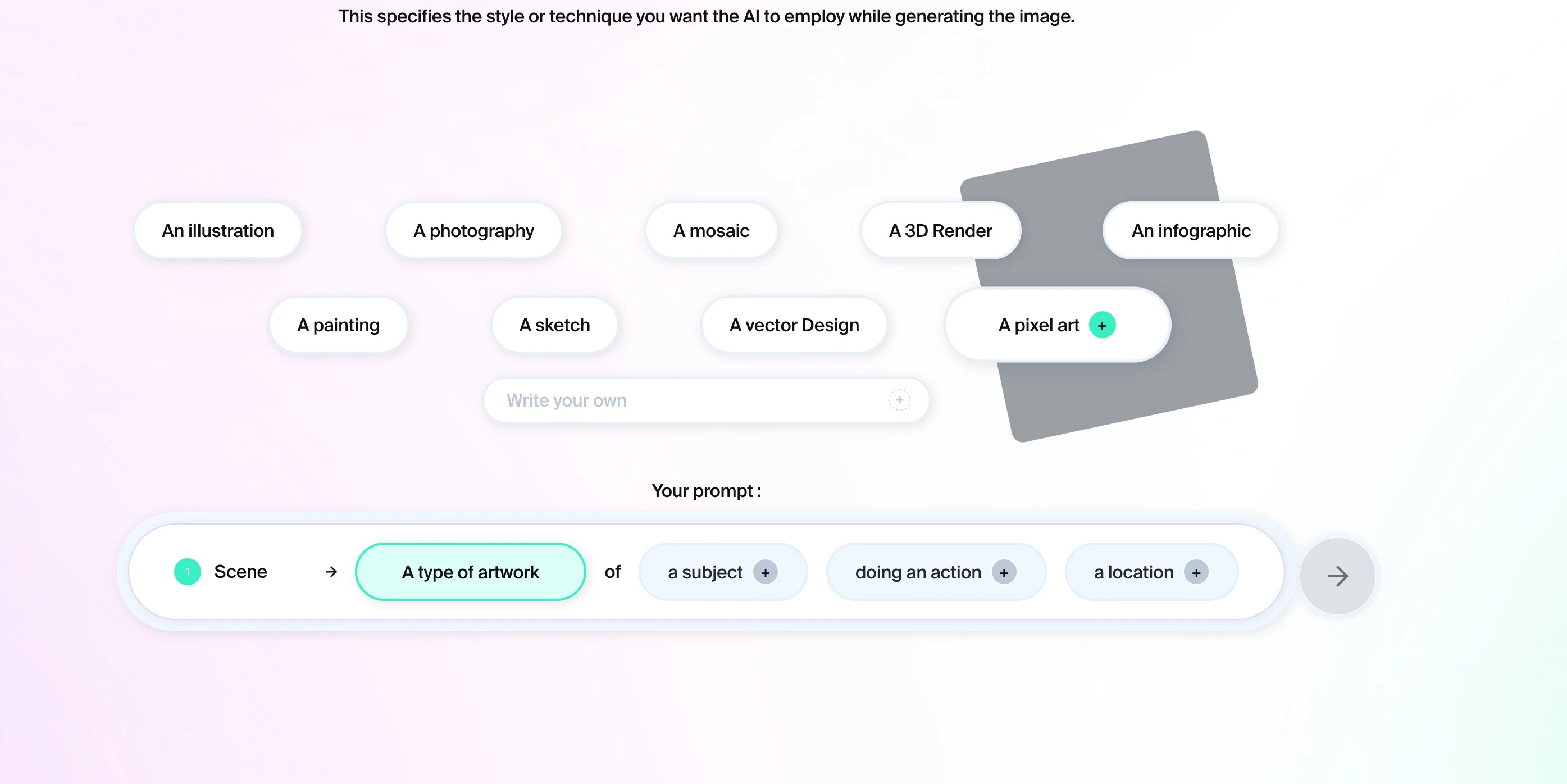Outil de formation au prompting IA — Le funnel pas à pas — vue 3
